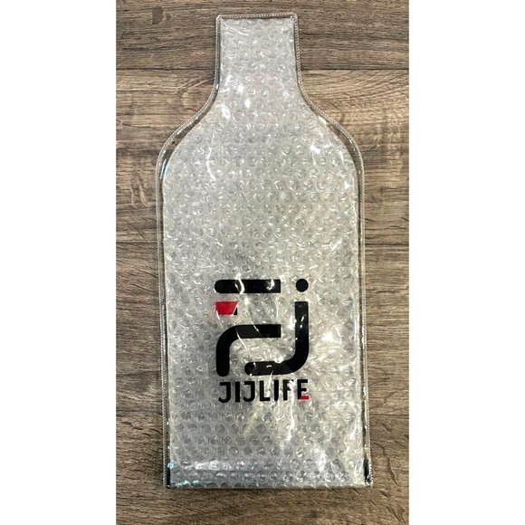 JIJLife Wine Bottle Protector Sleeve Set Of 5  Reusable Leak-Proof Bubble Wrap - Picture 2 of 11